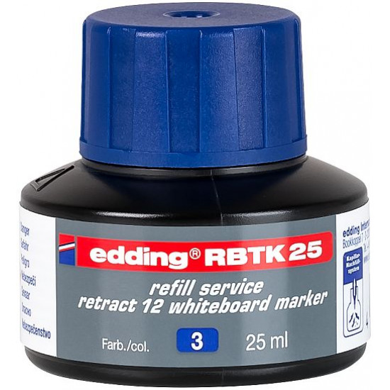Edding RBTK25 Refill Ink for Retract 12, 25ml