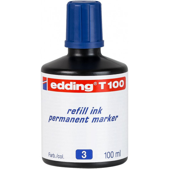 Edding T100 Refill Ink, Permanent